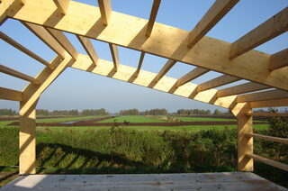 Presentatiefoto doorkijk naar weilanden